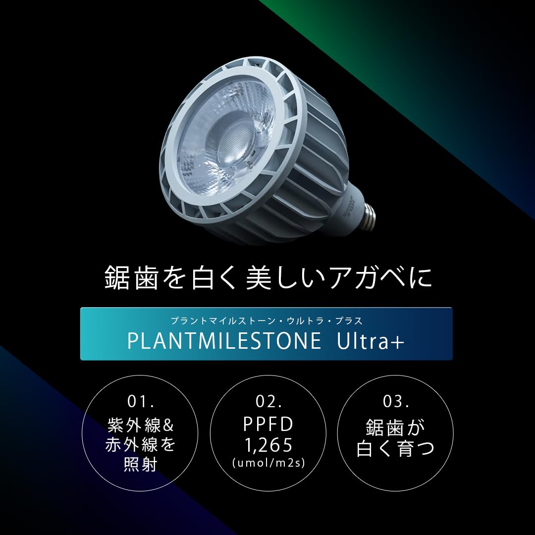 Amazon.co.jp: アガベ専用 LED ライト PLANT MILESTONE